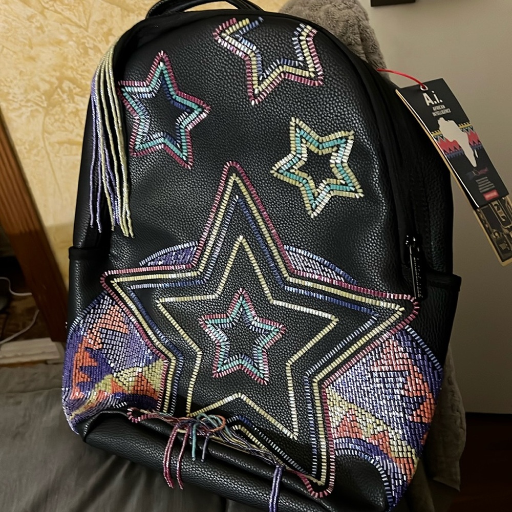 New with Tags Sprayground Ai SandFlower Collab